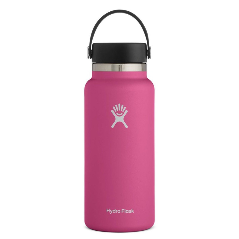 32oz Wide Mouth with Flex Cap Carnation Bottle