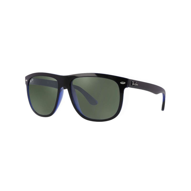 Boyfriend Sunglasses|60|BLACK/GREEN POL