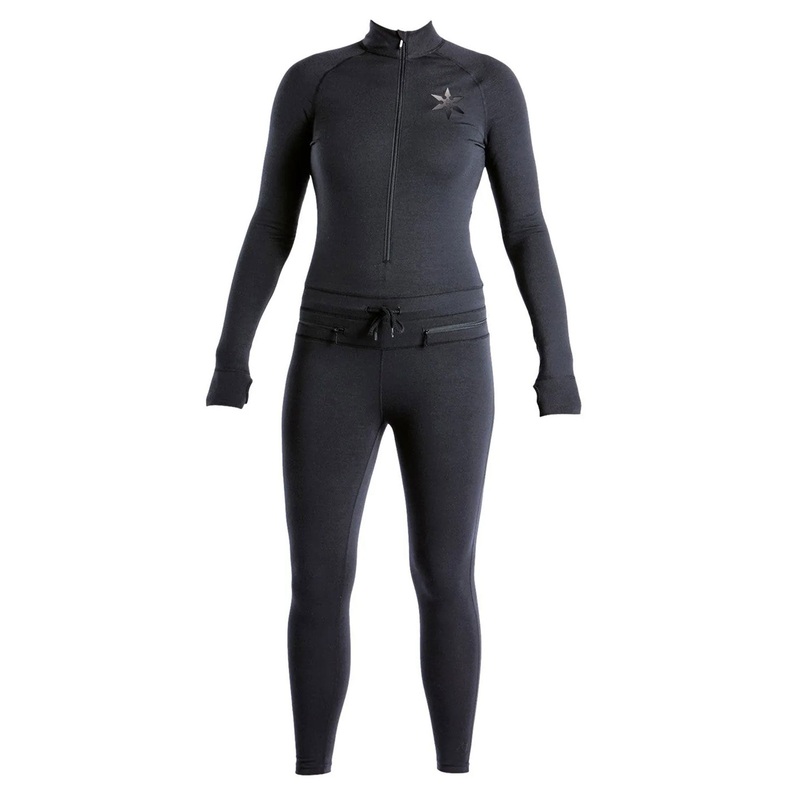 Hoodless Ninja Suit (Women)|XXS|XS|SM|LRG|MED|XL|BLACK