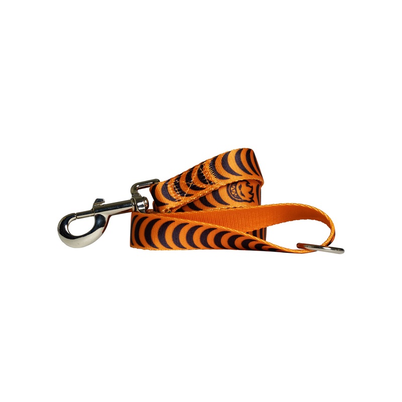 Bighead Crescent Dog Lead|O/S|ORANGE/BLACK