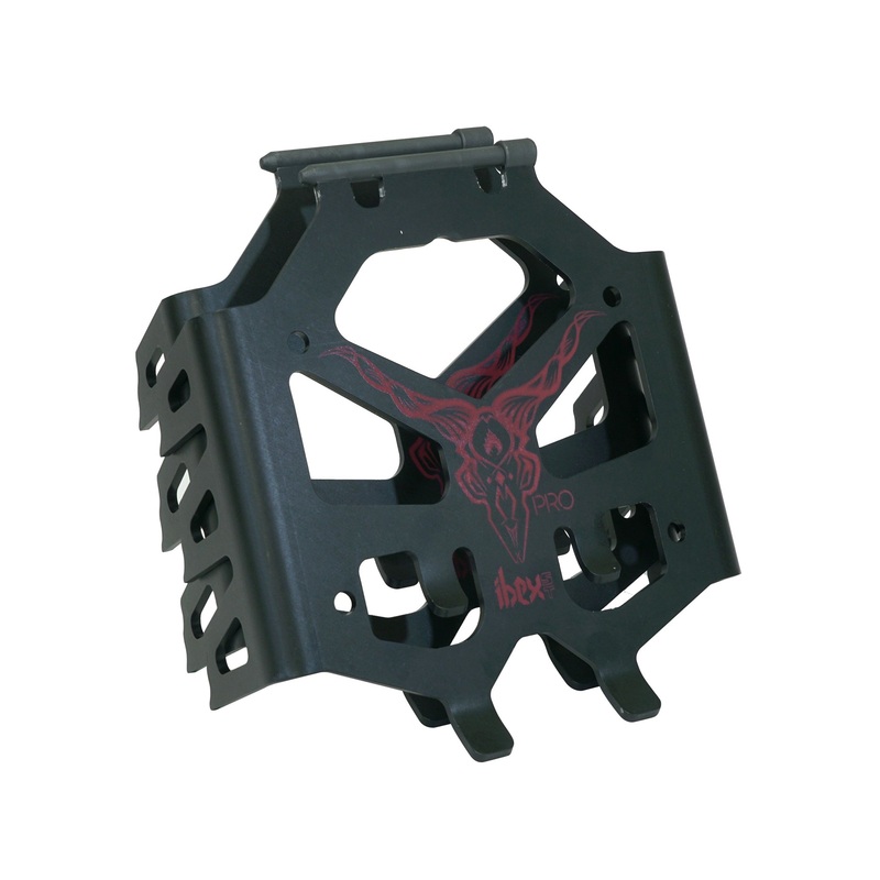 Ibex ST Pro Crampons|REGULAR|WIDE|BLACK/RED
