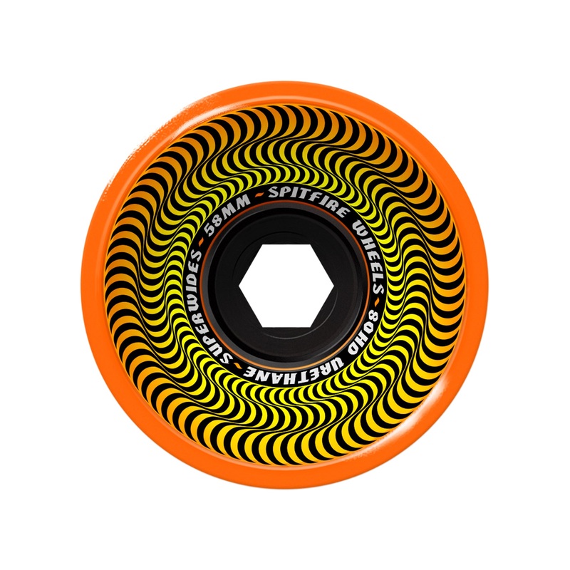 80hd Superwide 58mm Wheels|58MM|ORANGE