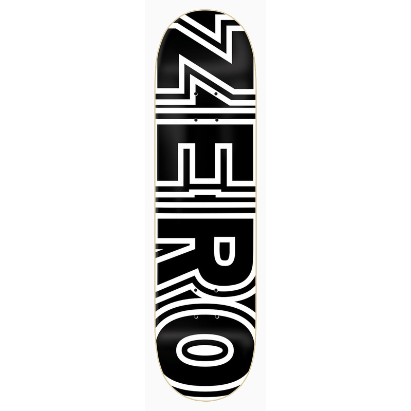 Bold 8.25” Skateboard Deck|8.25|BLACK/WHITE
