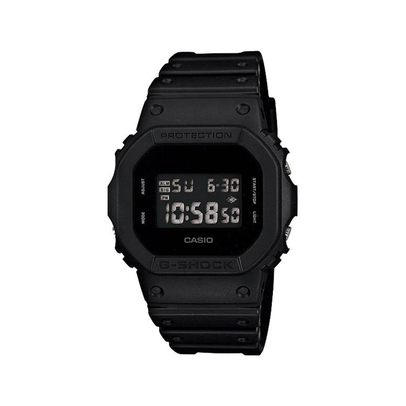 DW5600BB-1 Watch|O/S|BLACK/BLACK