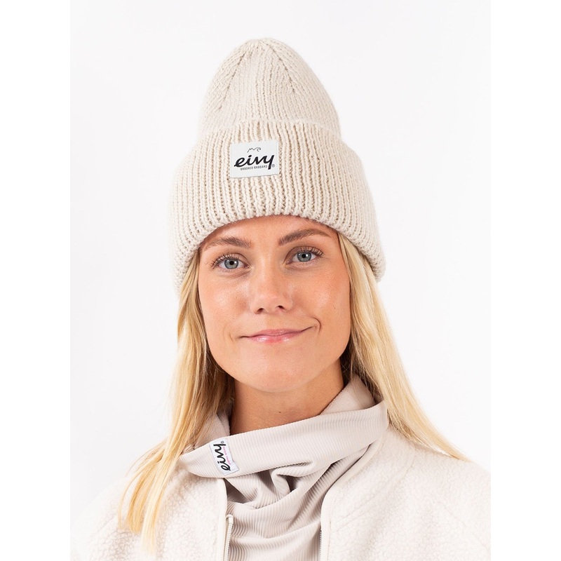 Easter Rib Wool Faded Cloud Beanie