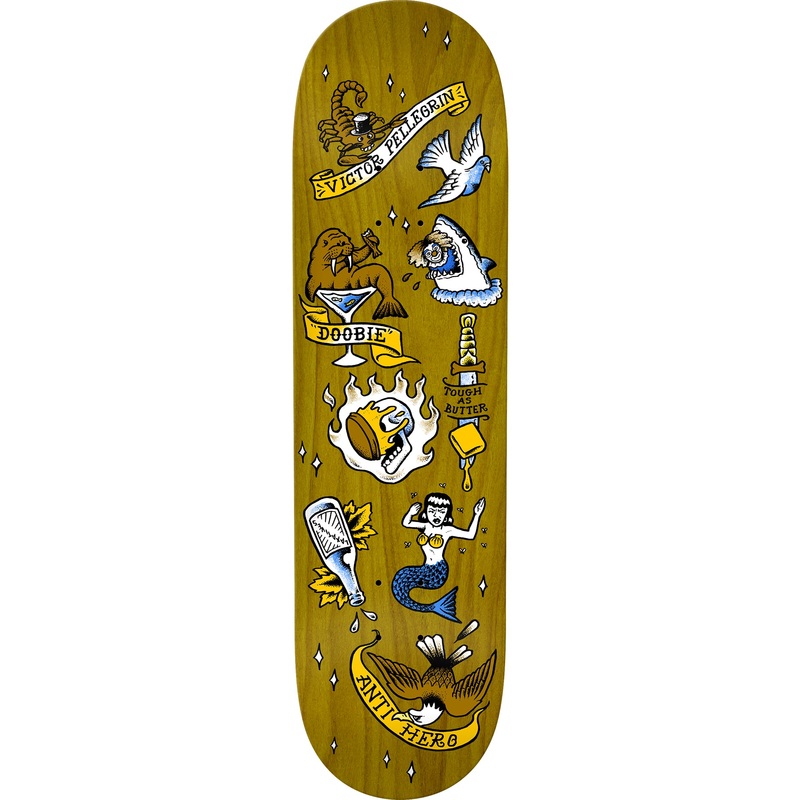 No Regerts Doobie 8.62 Skateboard Deck