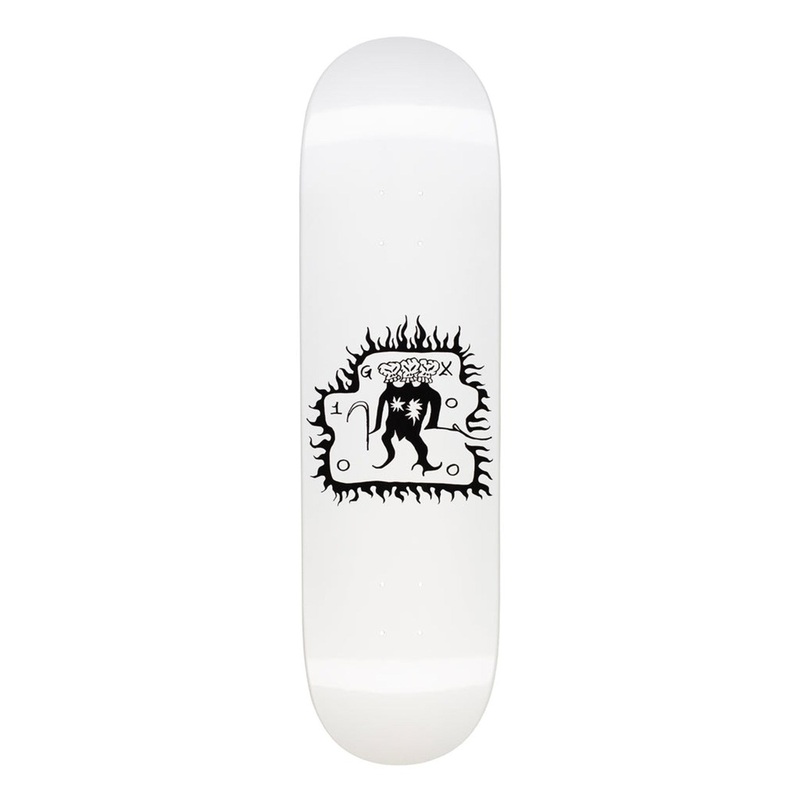 Trespass White 8.5 Skateboard Deck