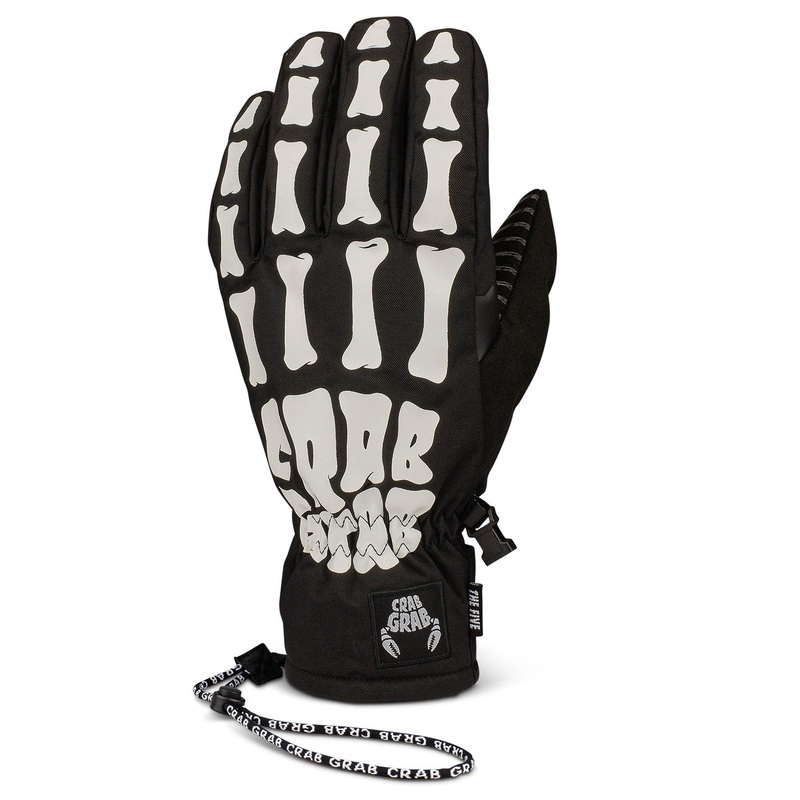 Five Gloves|XS|SM|MED|LRG|XL|BONES