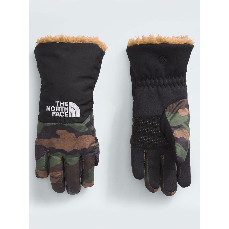 Shasta Gloves (Kids 7-14)|XS|SM|MED|LRG|TNF BLK CAM/UTL BRN (9OH)