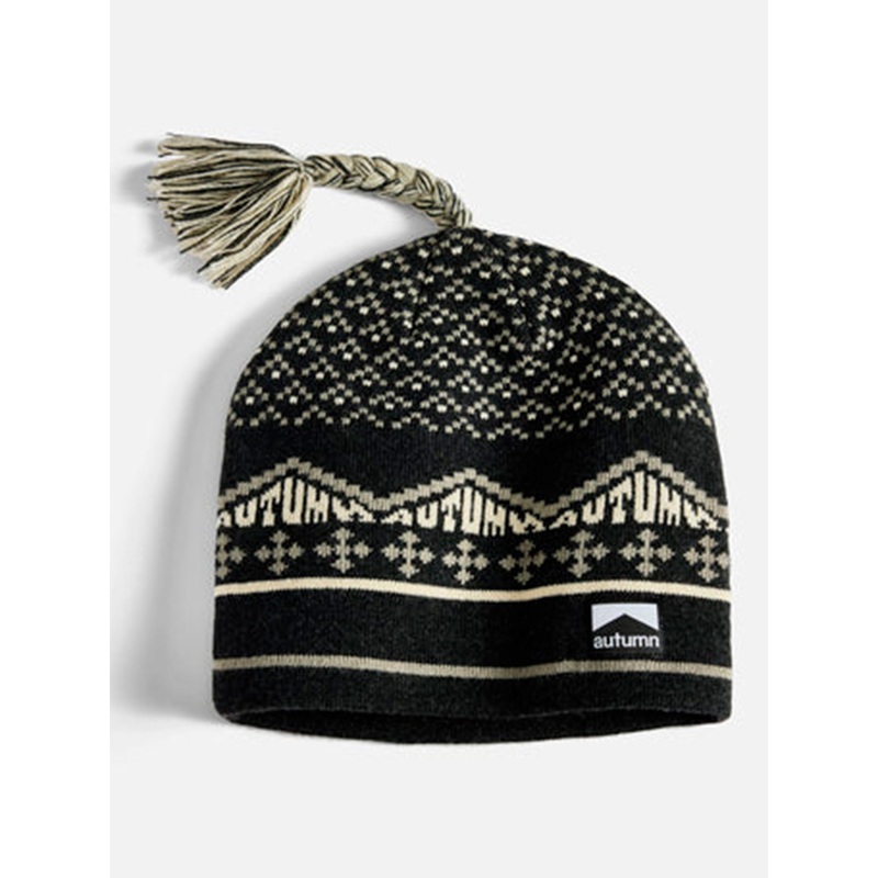 Tassle Beanie|O/S|CHARCOAL
