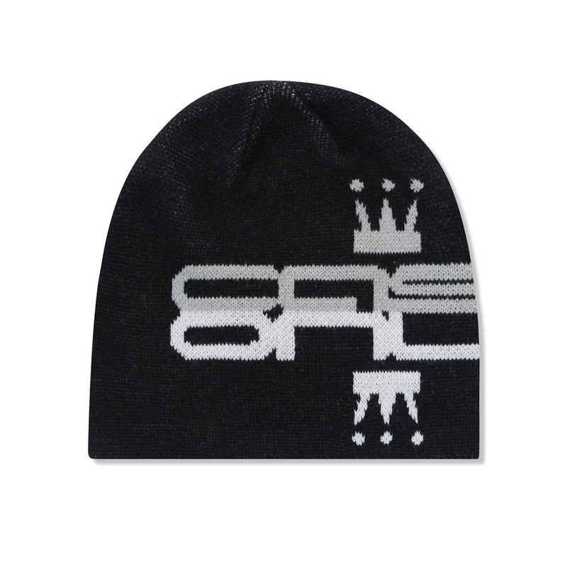 Crown Skully Beanie|O/S|BLACK