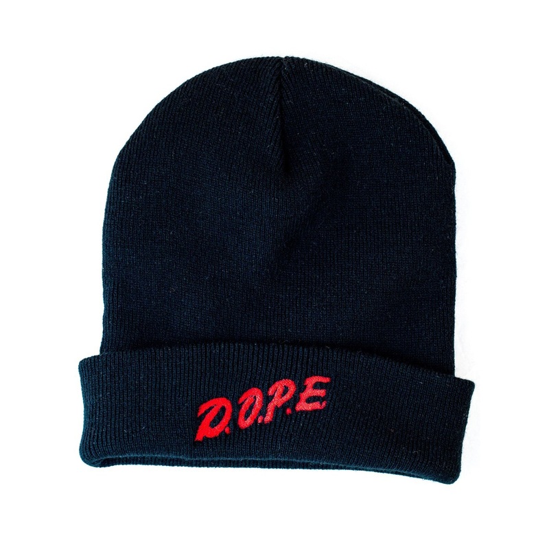 OG Beanie|O/S|BLACK/RED
