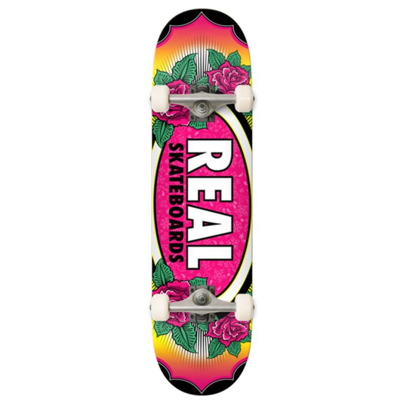 Roses Oval Pink 8” Complete Skateboard