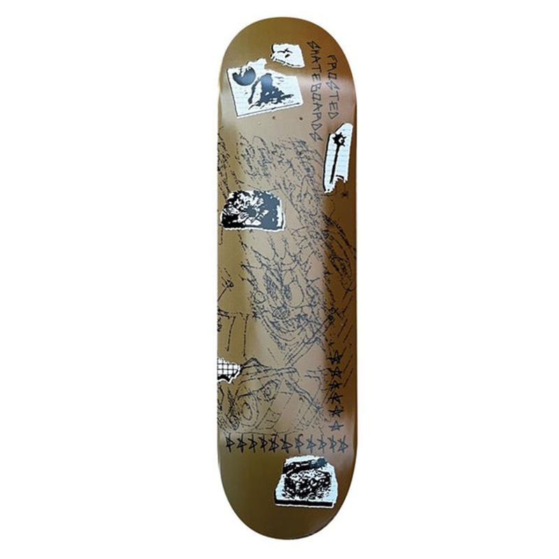 Sketchbook Brwon 8.5” Skateboard Deck