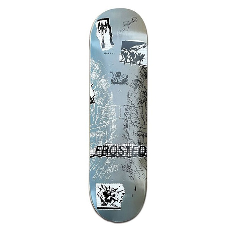 Sketchbook Grey 8.25” Skateboard Deck