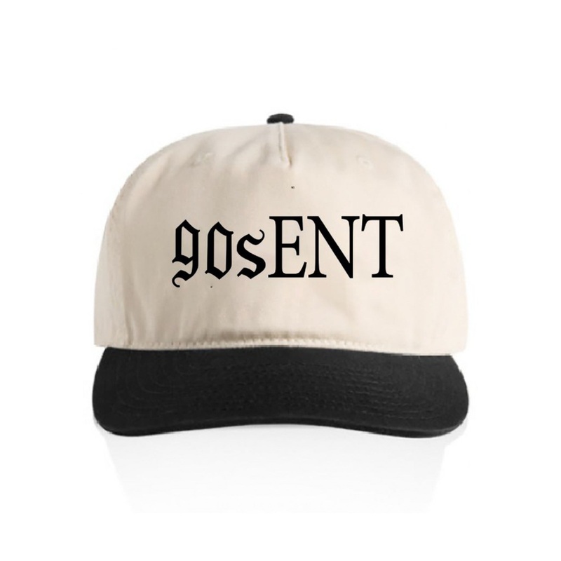 2Tone Snapback Hat|O/S|BLACK/WHITE