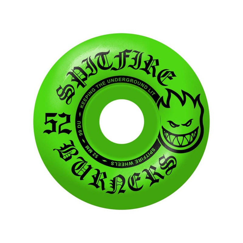 Burners Bighead Green Skateboard Wheels