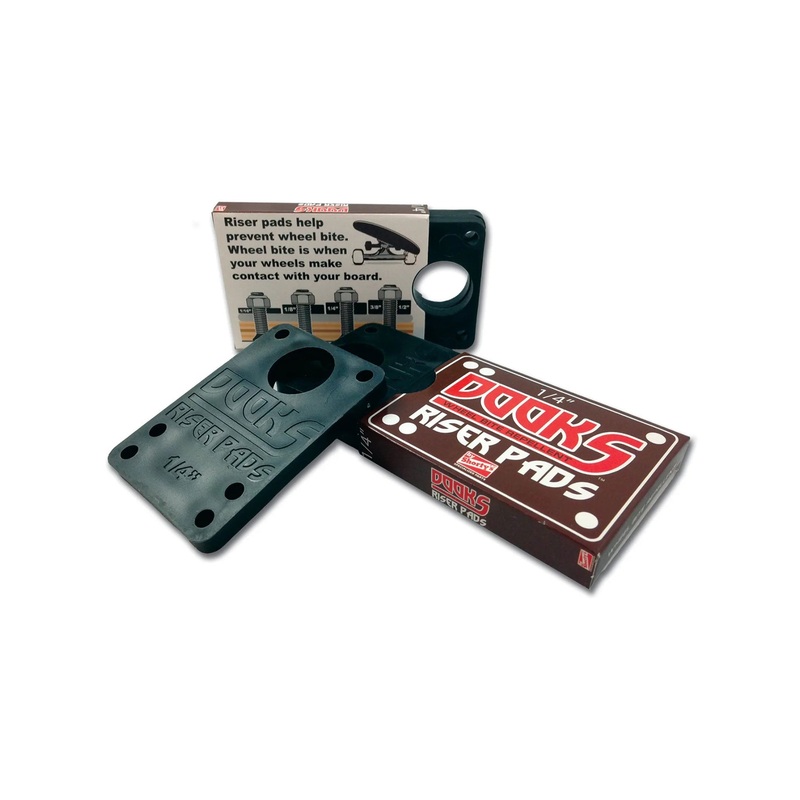 Dooks Riser Pads|1/8|BLACK