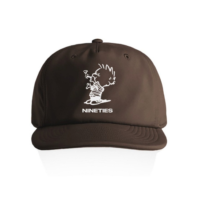 Stoner Snapback Hat|O/S|BROWN/WHITE