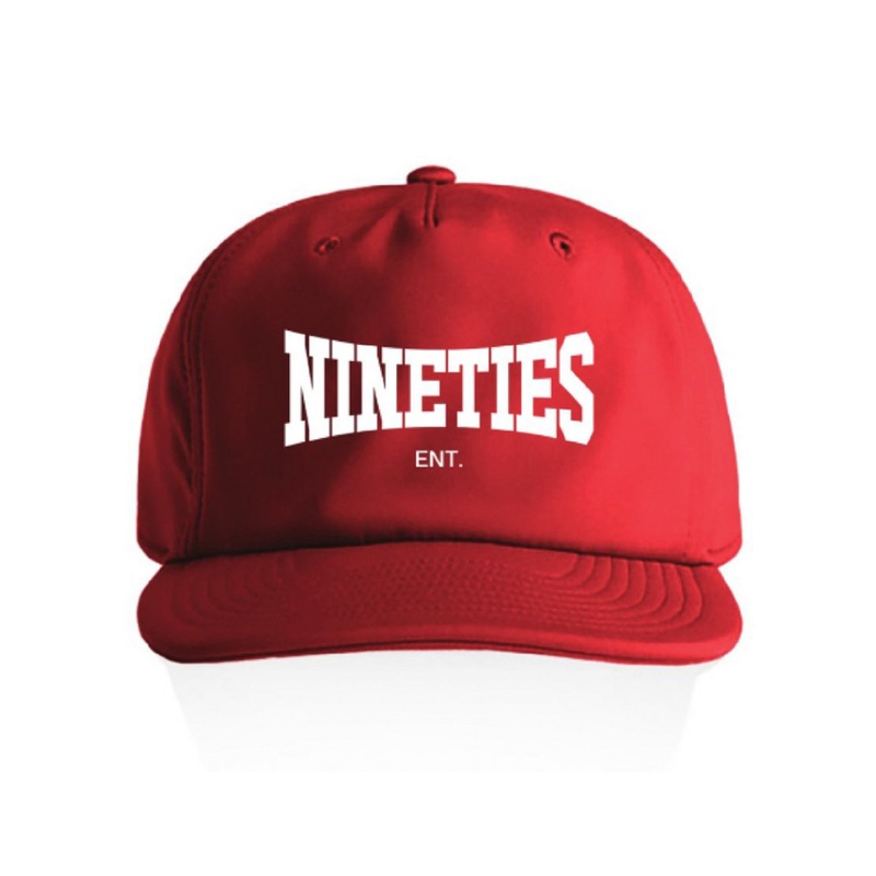 Warped Snapback Hat|O/S|RED/WHITE
