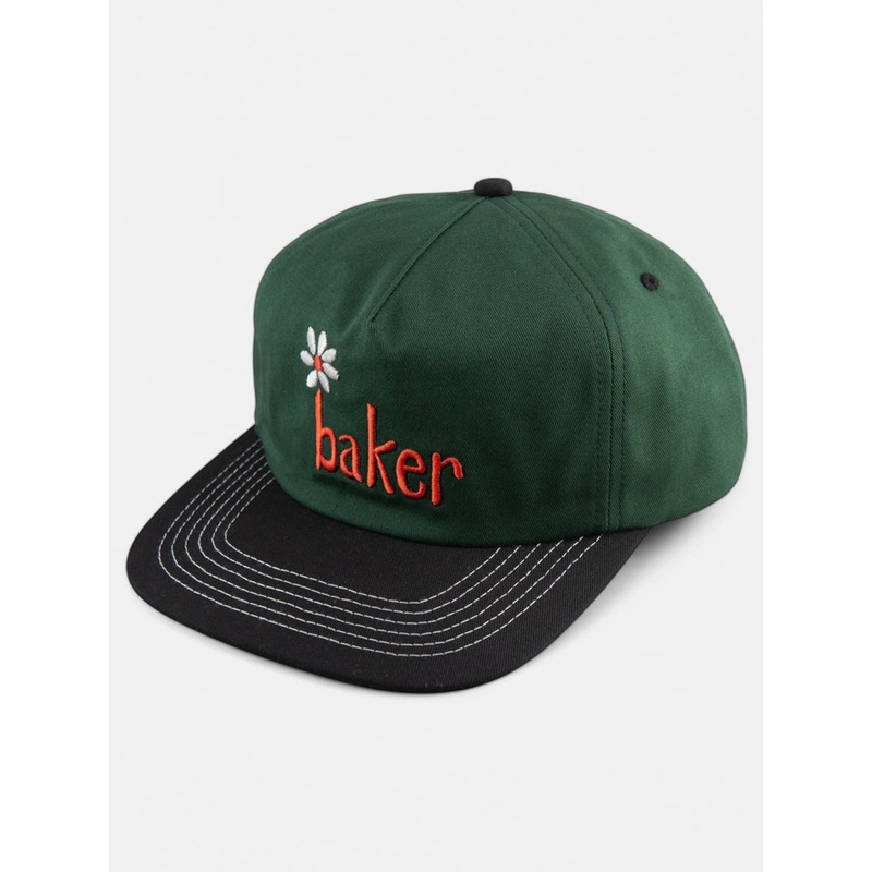 Daisy Snapback Hat|O/S|GREEN/BLACK