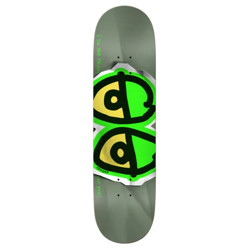 Dbx Eyes Pale Green Full 8.25” Skateboard Deck