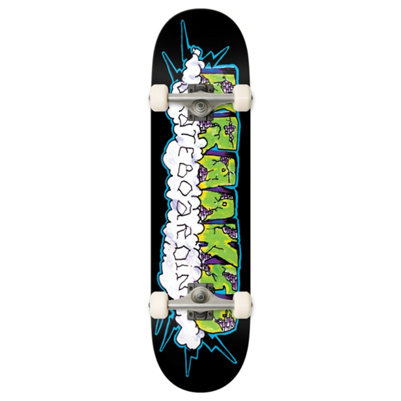 Storm 8 Complete Skateboard|8|BLACK