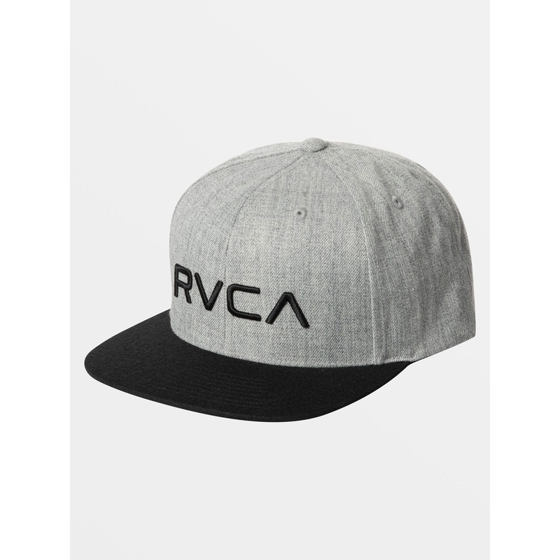 Twill Snapback II Hat|O/S|HEATHER GREY/BLACK (HYL)