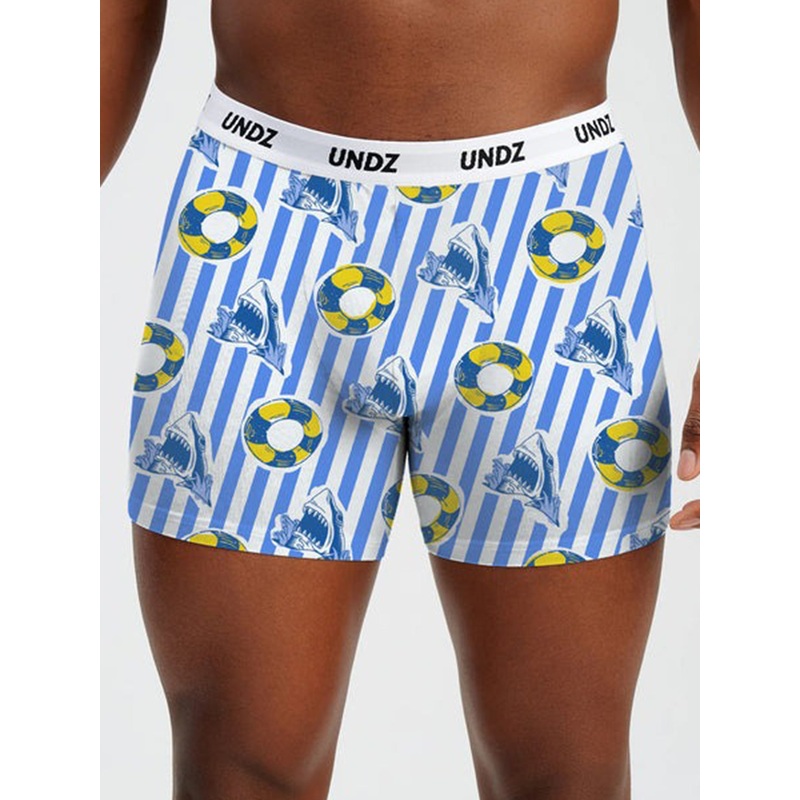 Bamboo Little Sharks Boxer|XS|SM|MED|LRG|XL|LITTLE SHARKS
