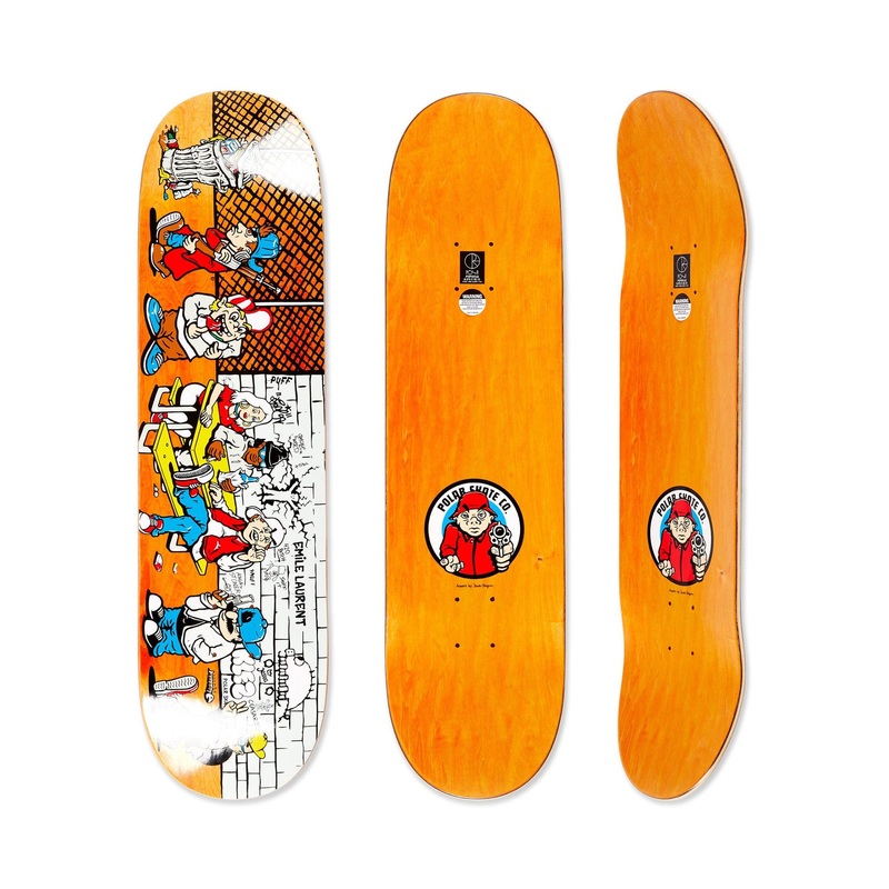 Emile Laurent High School 8.375” Skateboard Deck