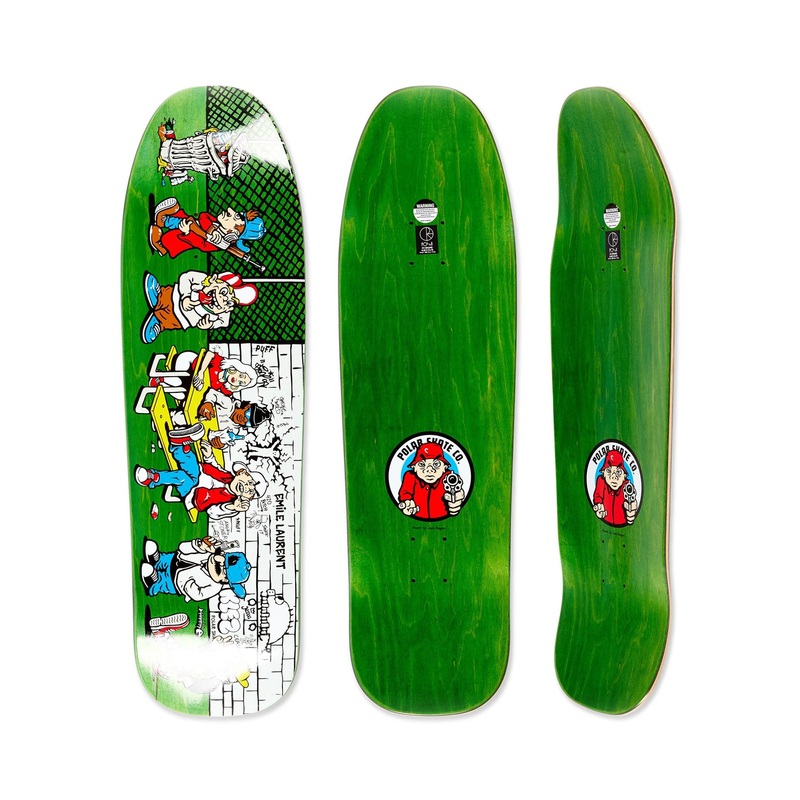 Emile Laurent High School D1 9.25” Skateboard Deck