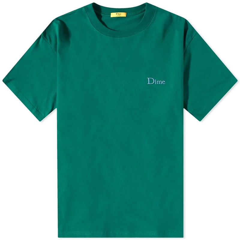 Dime Classic Small Logo Tee Rainforest
