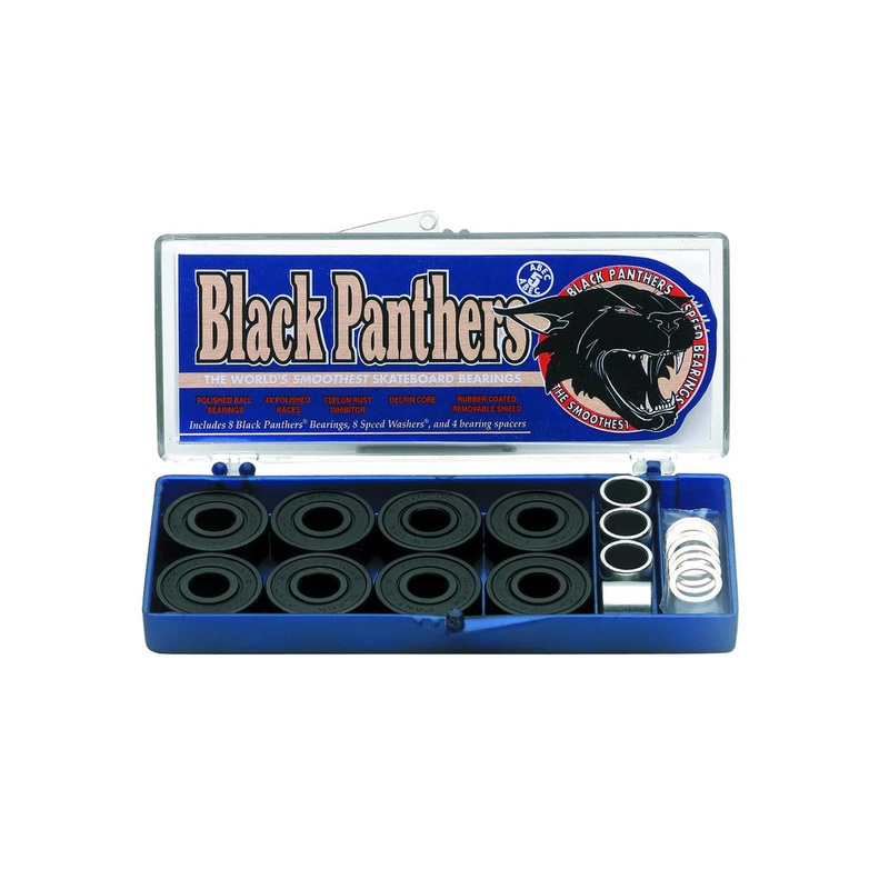 Shorty’s Abec 5 Black Panther Bearings