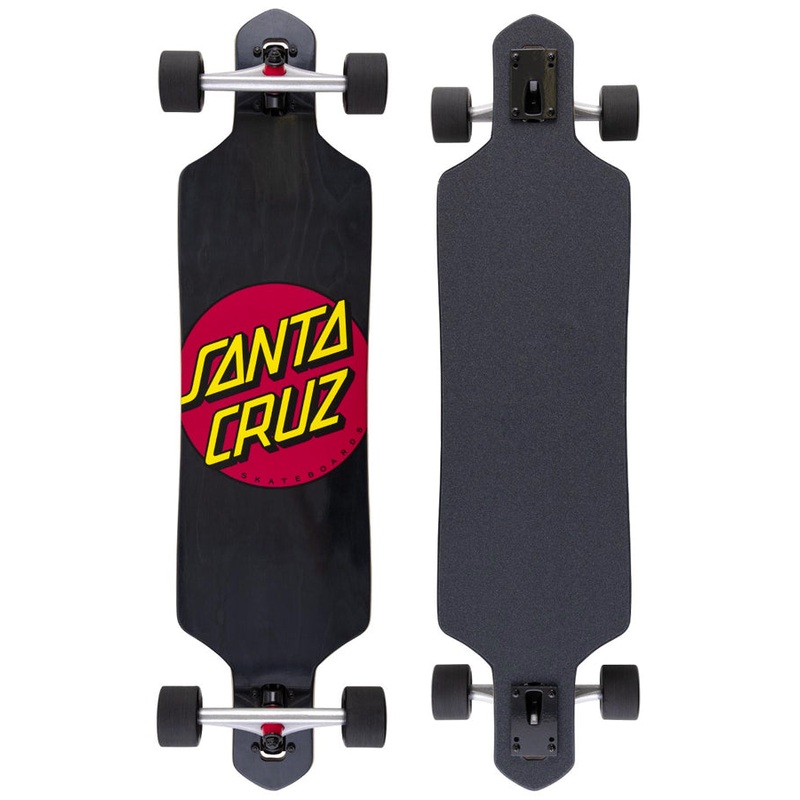 Santa Cruz 9 Classic Dot Drop Through Longboard