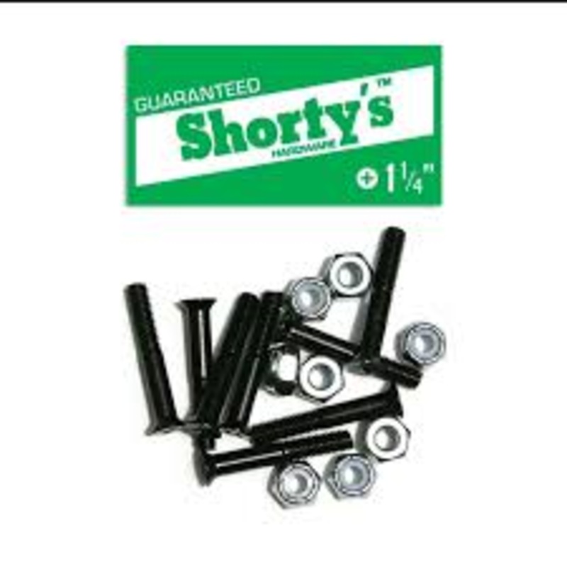 Shortys Hardware Black 1 1/4