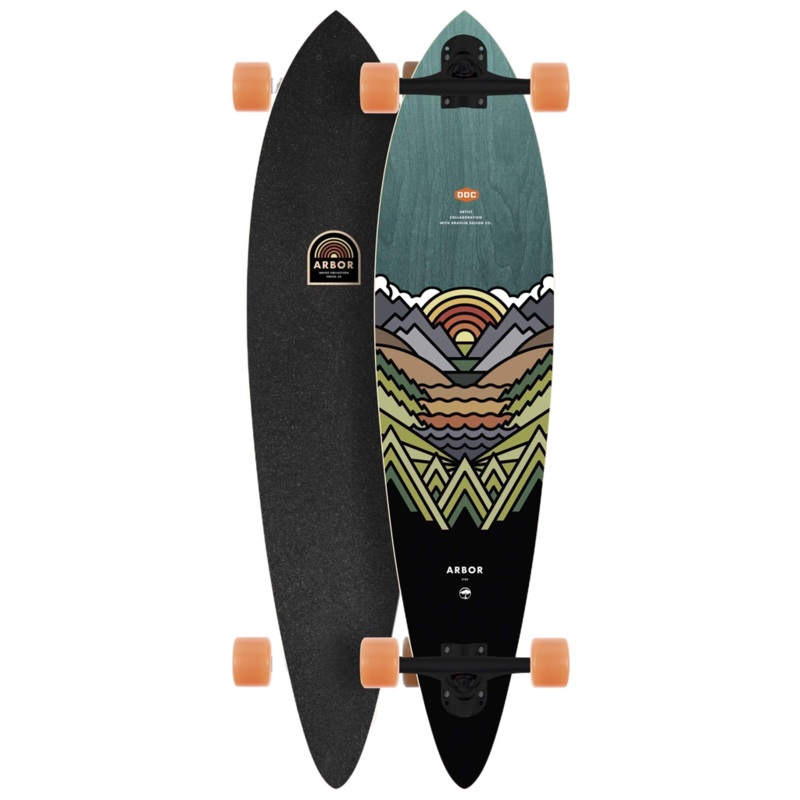Arbor Artist Fish Complete Skateboard