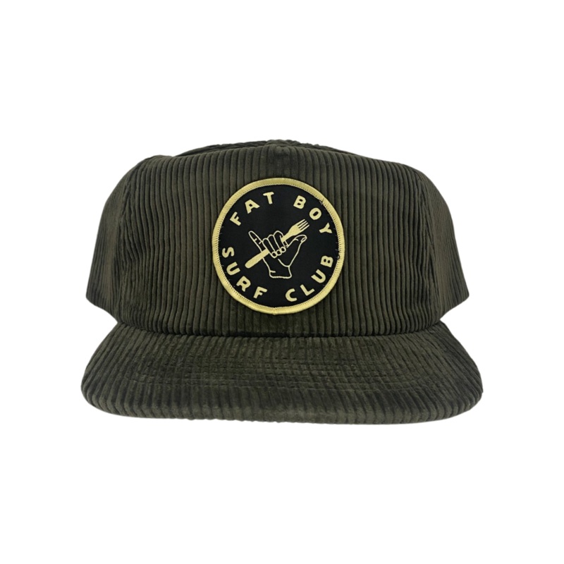 Shaka Fork Corduroy Surf Hat – Olive