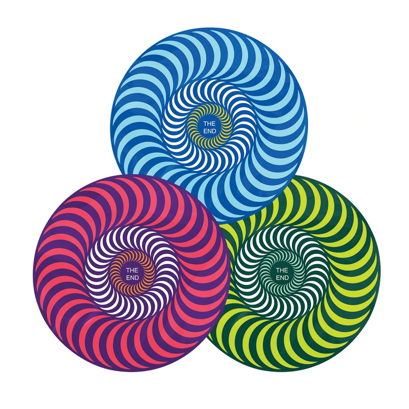 Spitfire Tri-Color Swirl Sticker 4