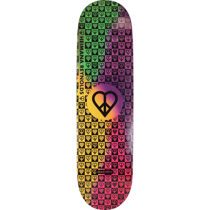 Heart Supply Supply Reynolds Trinity Deck 8.5 Tie Dye Impact Lt