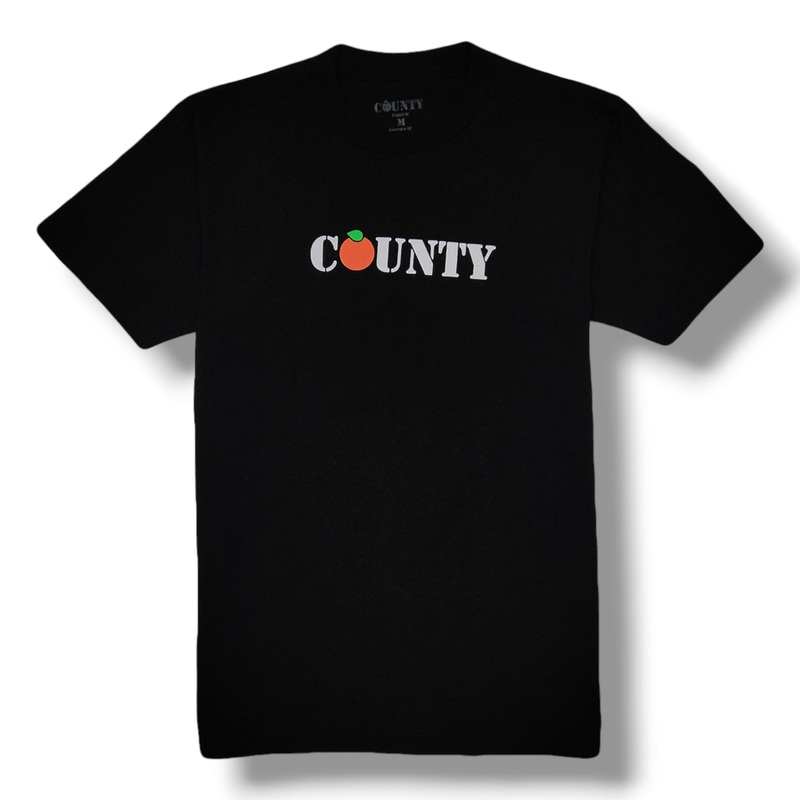 The County Tee: BLACK|Small|Medium|Large|XL|XXL
