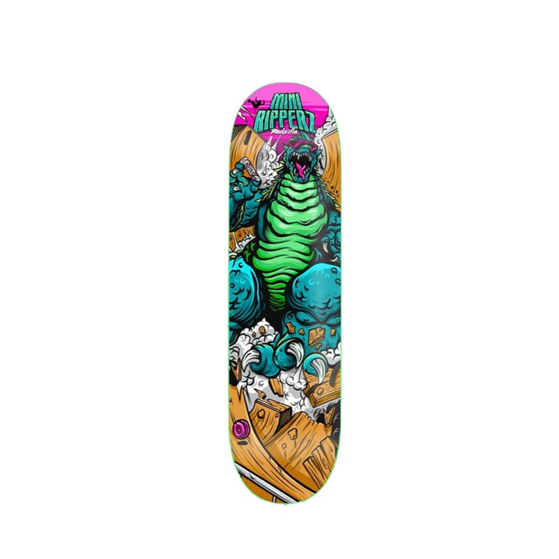 Mini Ripperz Radzilla Skatedeck 6.75