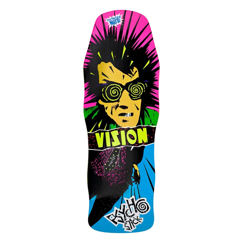 Vision Original Psycho Stick Skateboard Deck – 10×30