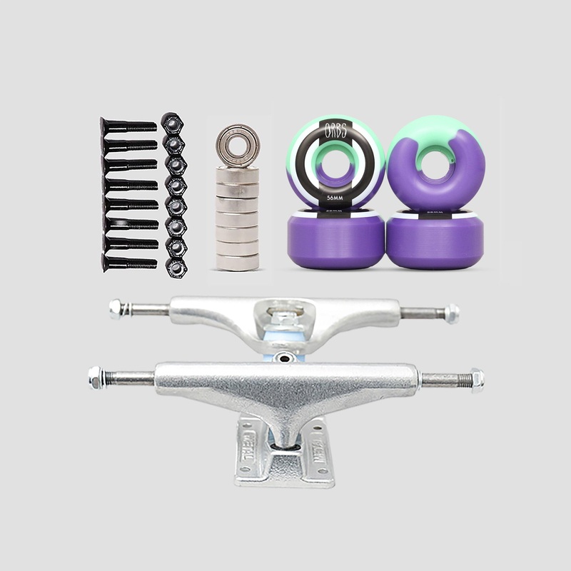 Orbs Splits Mint / Lavender 56mm Undercarriage Kit 5.5 (8.25- 8.5)