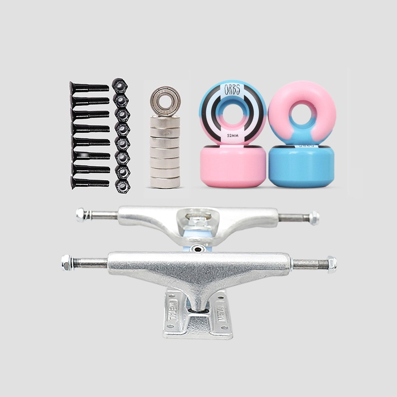 Orbs Splits Pink / Blue 52mm Undercarriage Kit 5.25 (7.75- 8.25)