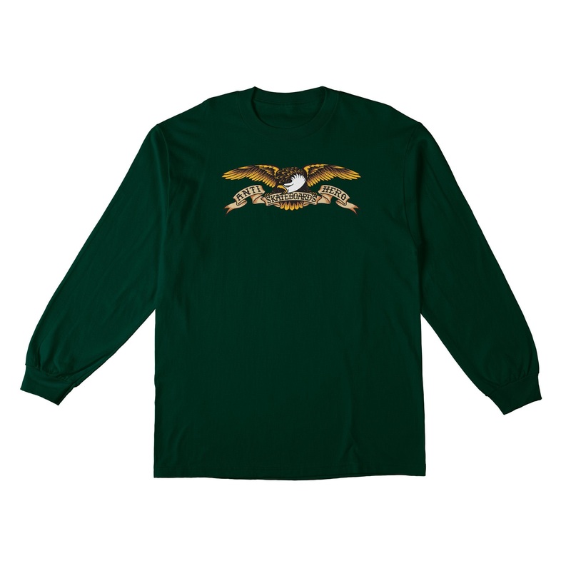 Anti Hero Eagle L-S T-Shirt Forest Green
