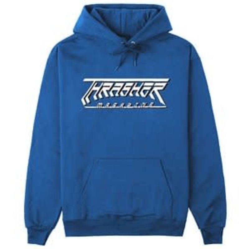 Thrasher Future Logo Hoodie (Royal)