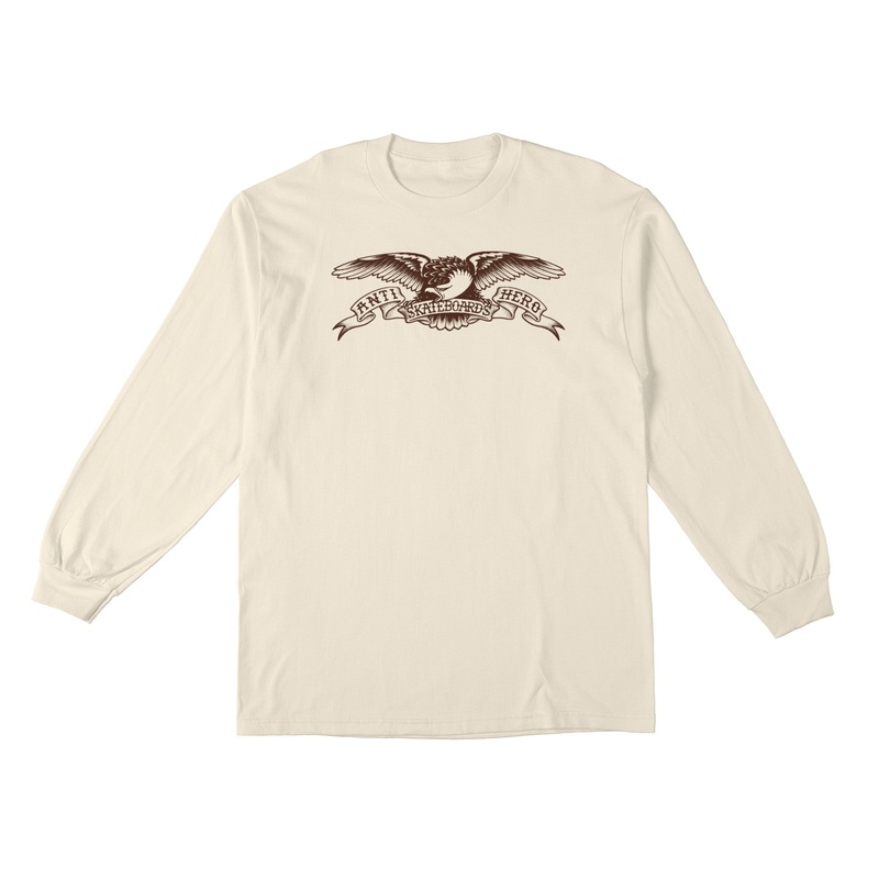 Anti Hero Basic Eagle L/S T-Shirt (Natural)