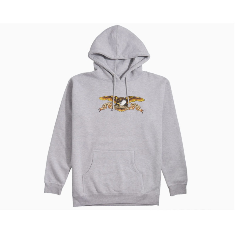 Anti Hero Eagle Hoodie Grey Heather/ Multi