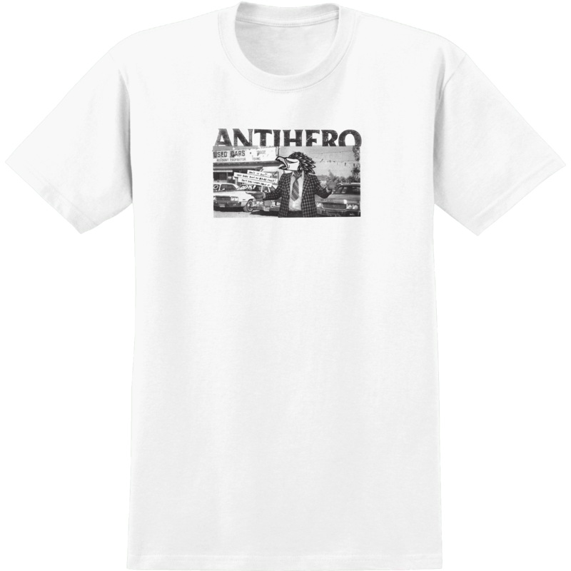 Anti Hero Pure Stoke T-Shirt (White)