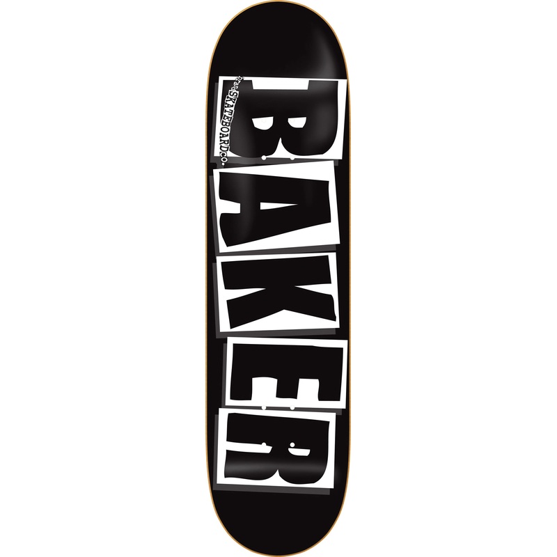 Baker Brand Logo Black/White Deck (8.0)